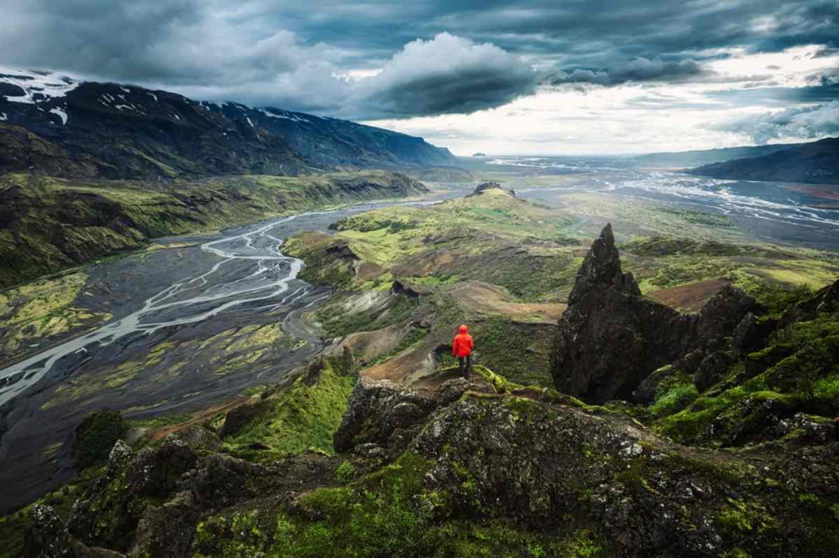 hiking in Iceland in august