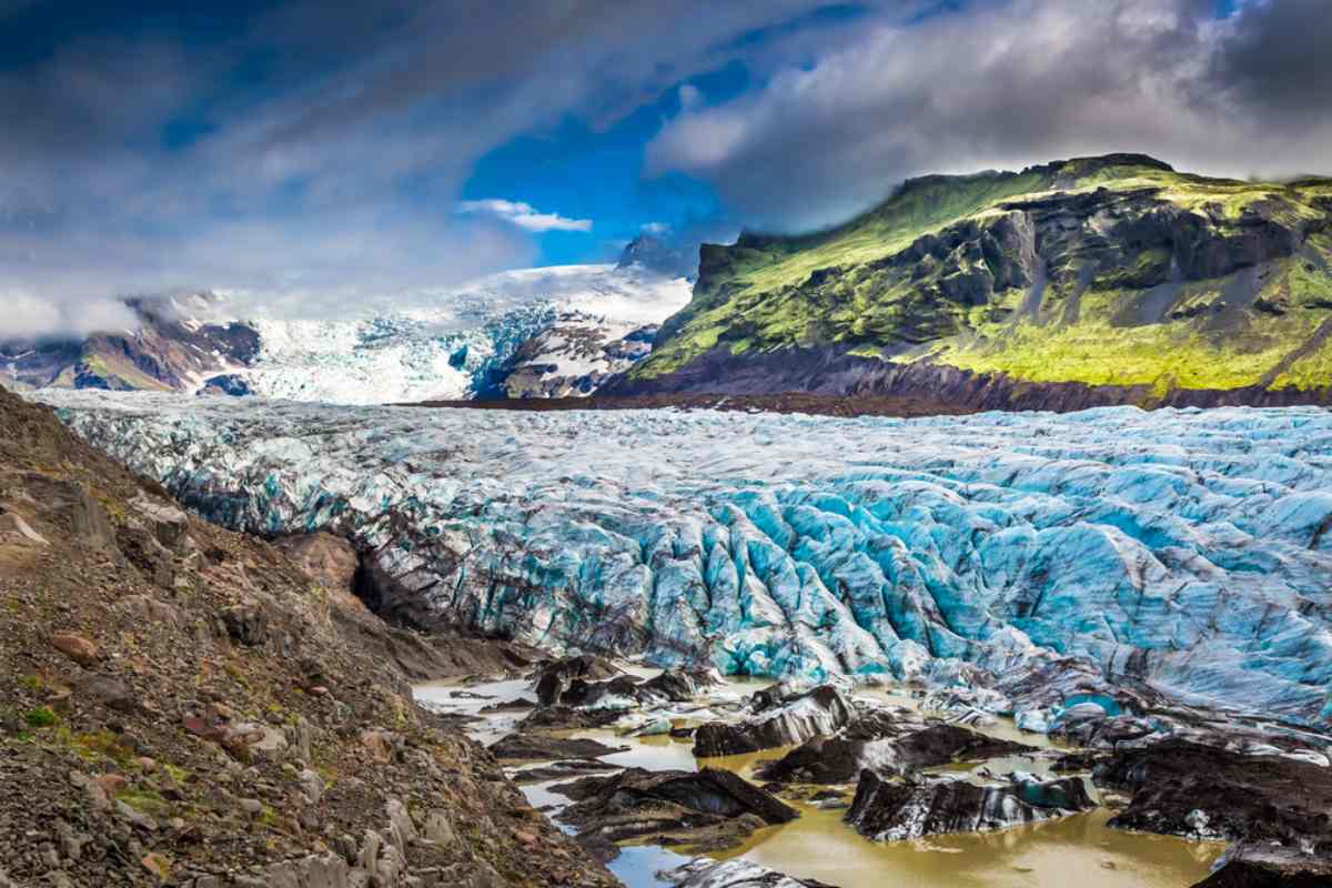 Vatnajokull Iceland campsite