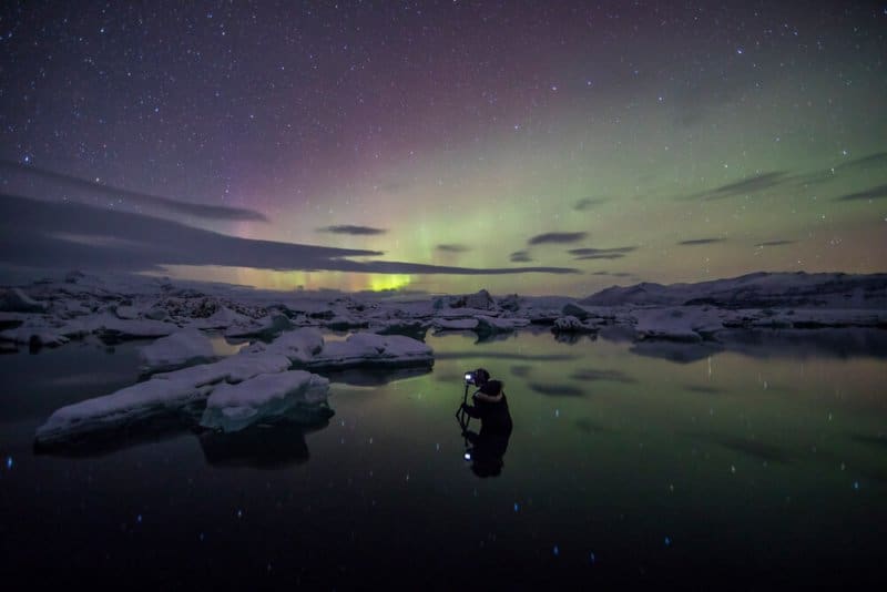 The best month to see the Norther Lights is when the nights are dark