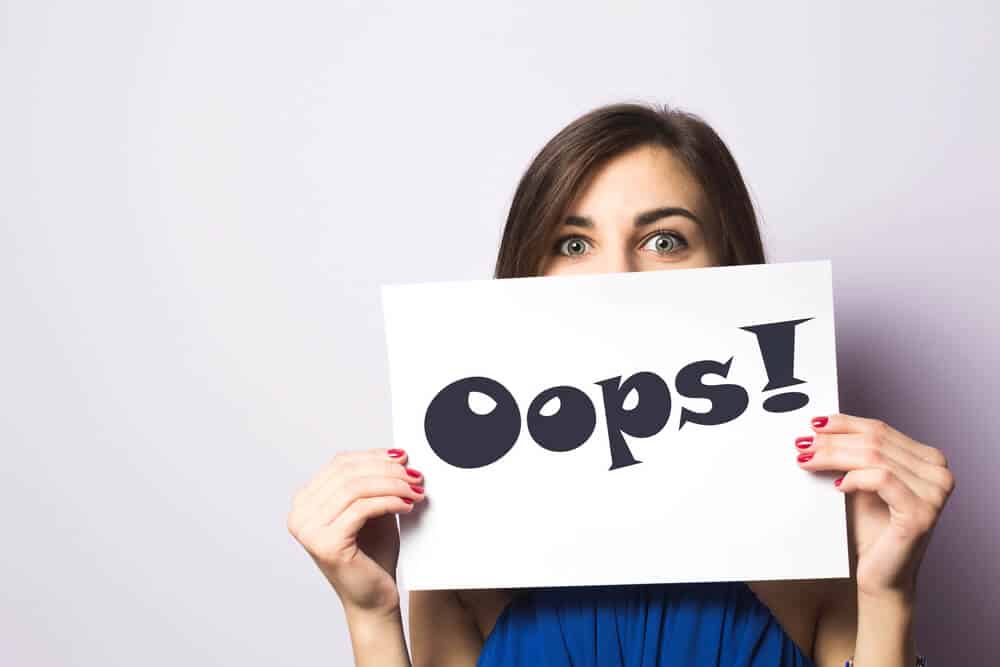 Oops sign for Iceland flight error fares