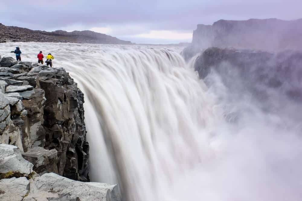Dettifoss waterfall is one of the most impressive one in this 7-Day Ring Road Itinerary