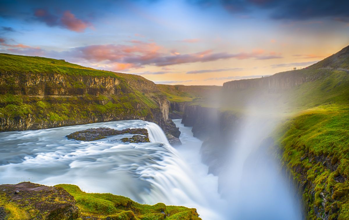 Gullfoss Waterfall