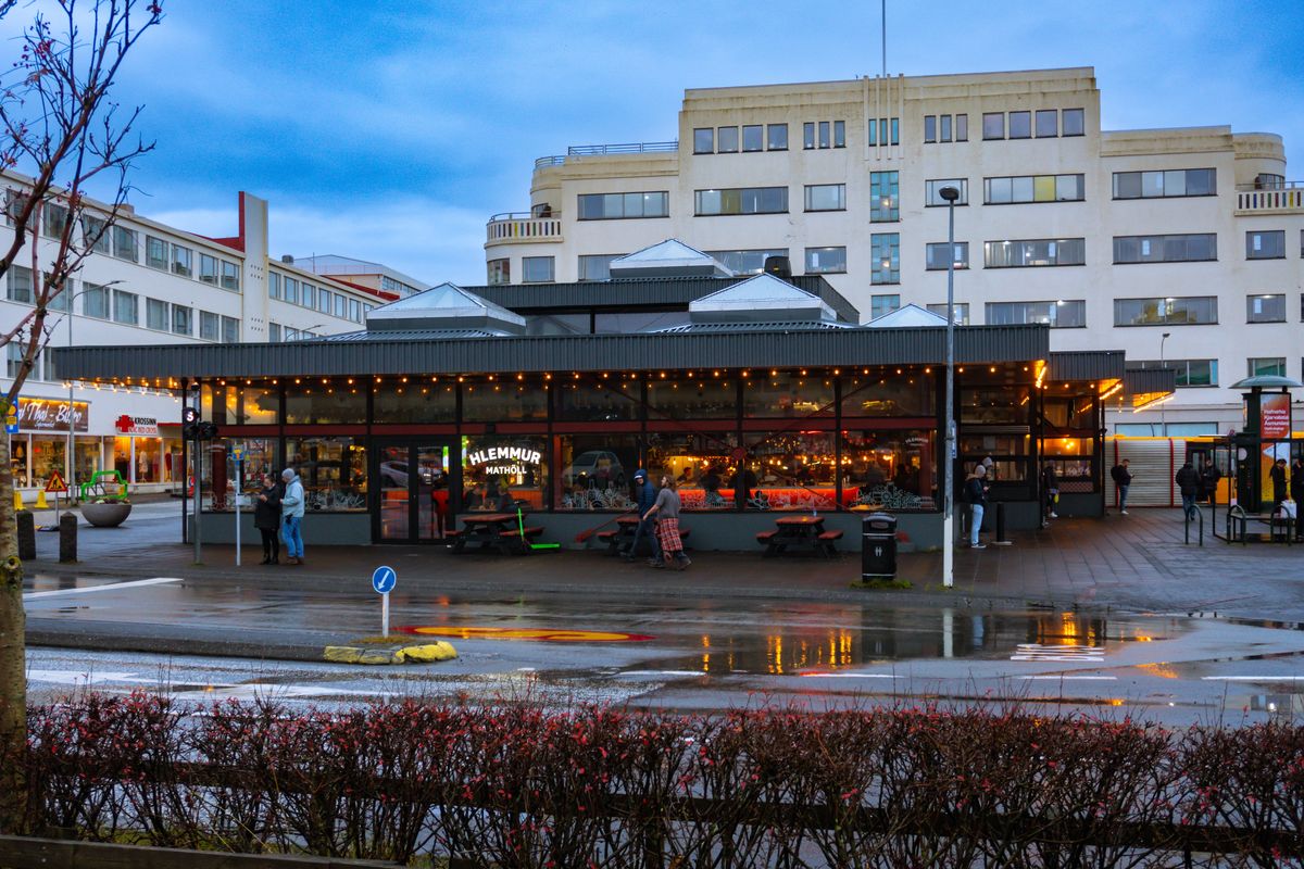 Hlemmur Food Hall in Reykjavik