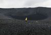 Hverfjall crater is a popular volcano tour in Iceland