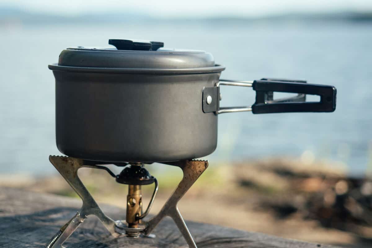 Save money camping in Iceland by buying groceries and cooking