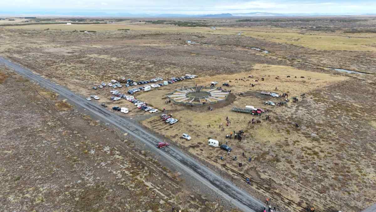 Rettir sheep gathering in Iceland
