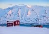 Iceland's February weather has a lot of snowfall
