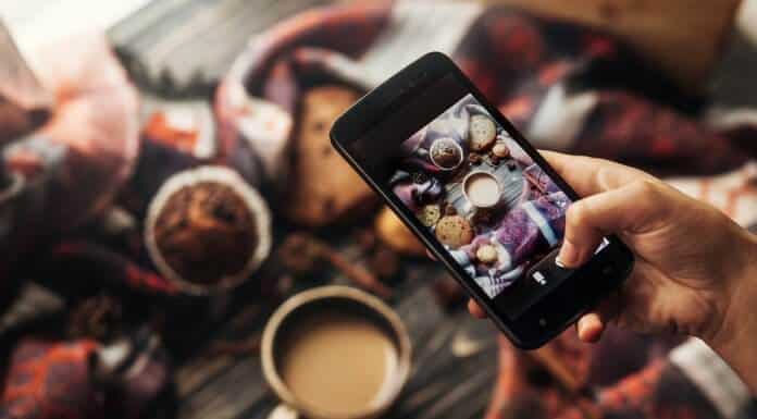Iceland flatlay of coffees perfect for Instagram