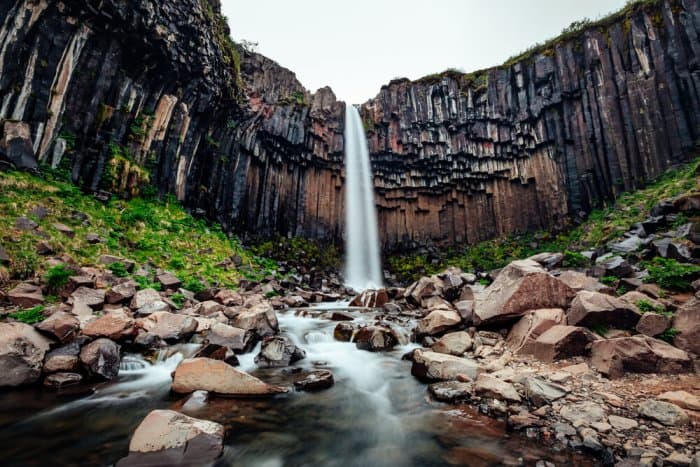 Iceland's Svartifoss waterfall is perfect for Instagram