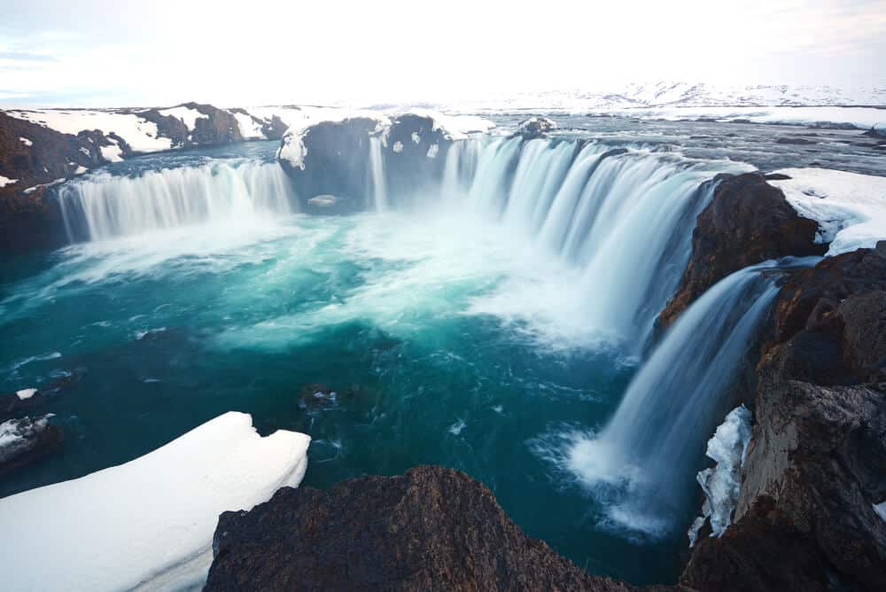 Iceland's January weather means freezing temperatures and lots of snow