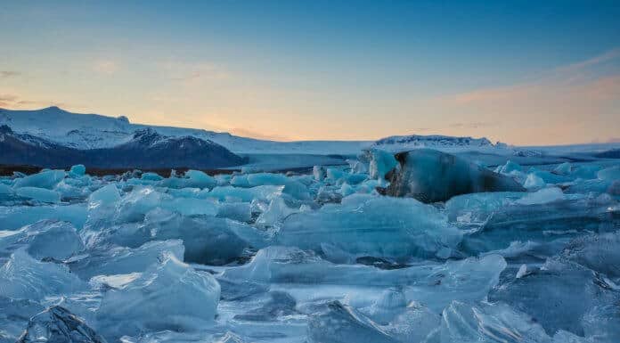 The icebergs at Jókulsárlón are otherworldly