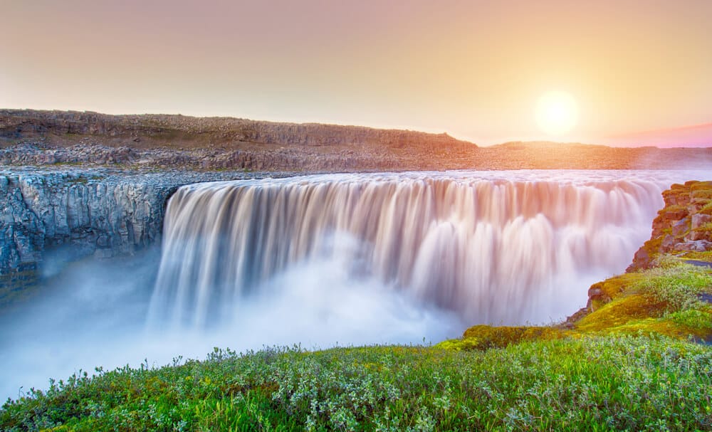 Dettifoss is both powerful and beautiful