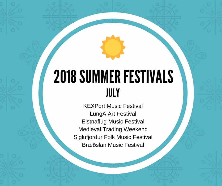 Blue Guide to Iceland's Summer Festivals in July