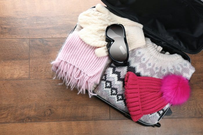Suitcase for Iceland October trip