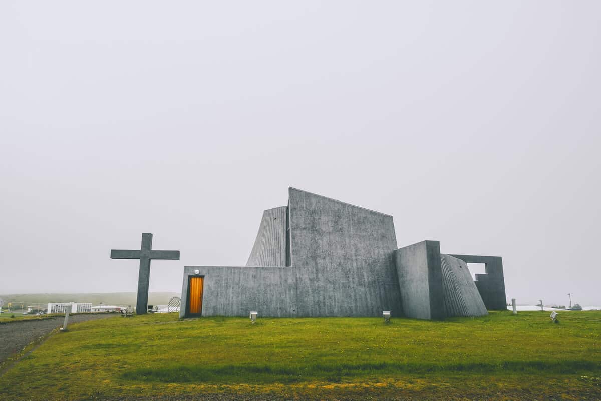 Of Iceland's prettiest churches, Blonduos is the most futuristic