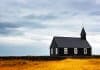 One of Iceland's prettiest churches is the Budir black church