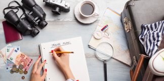 Adding items to a packing list for Iceland