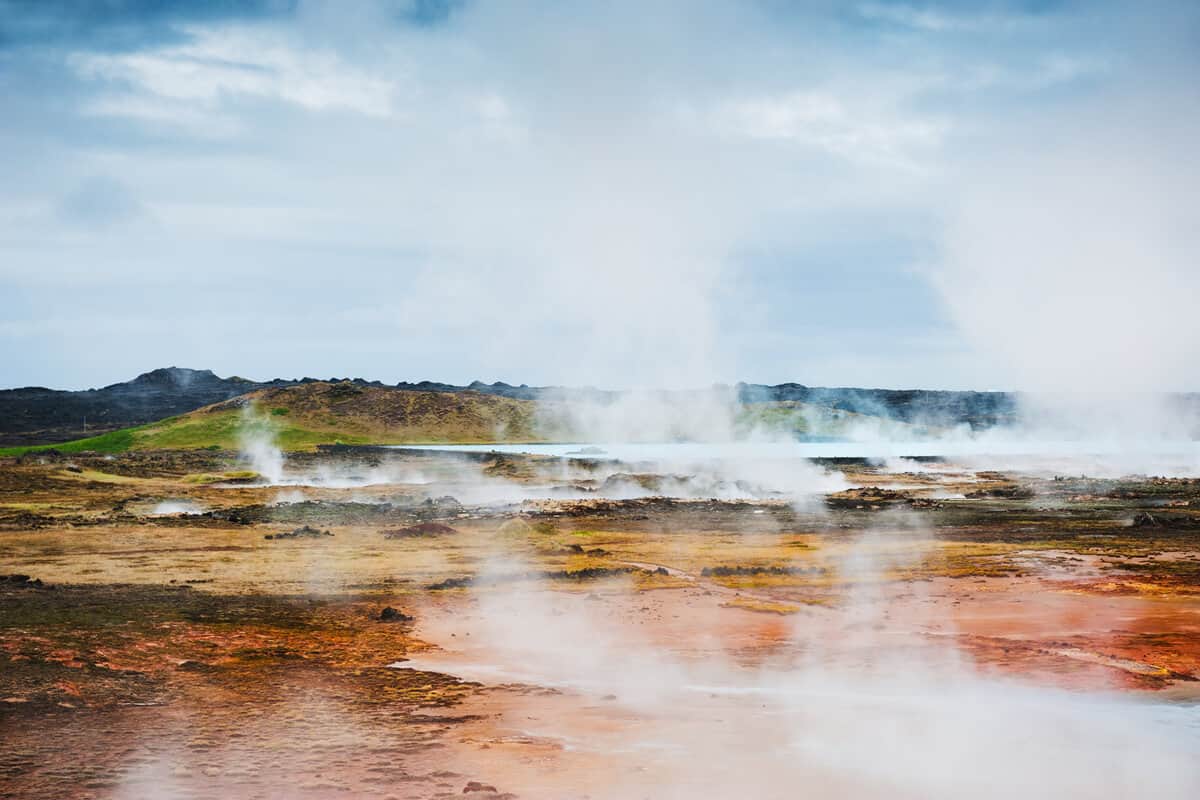 Reykjanes Peninsula geothermal zone