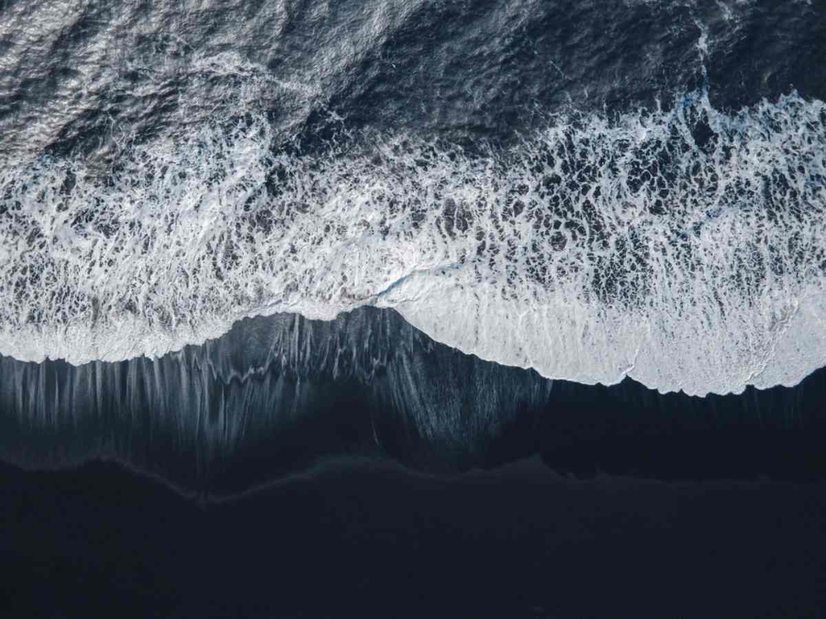 Iceland's Reynisfjara black beach