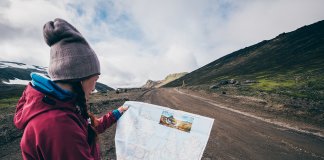 girl with a map for hr 7-Day Ring Road Itinerary