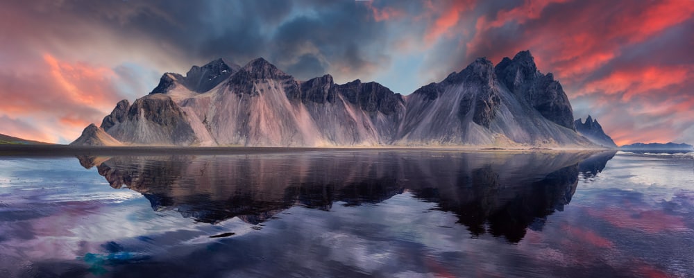 Iceland landscape in November