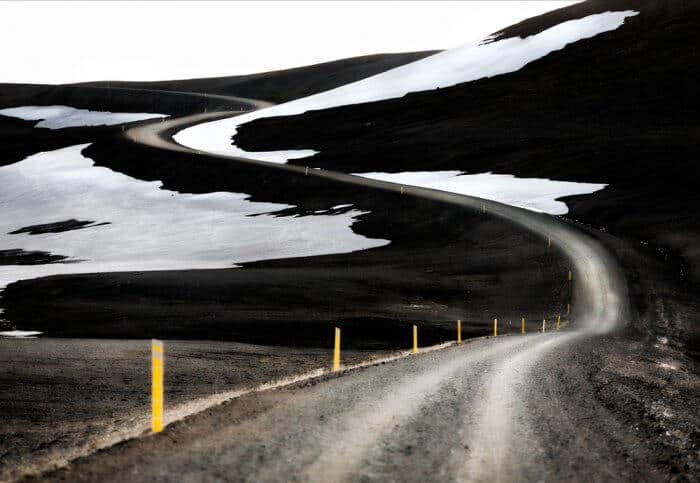 Driving a Motorhome in Iceland