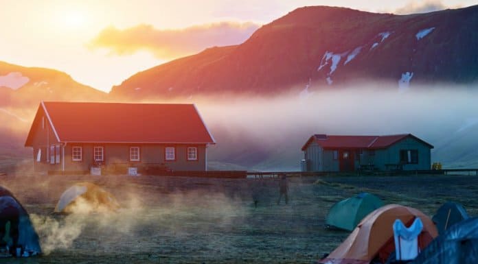 Tent Camping In Iceland