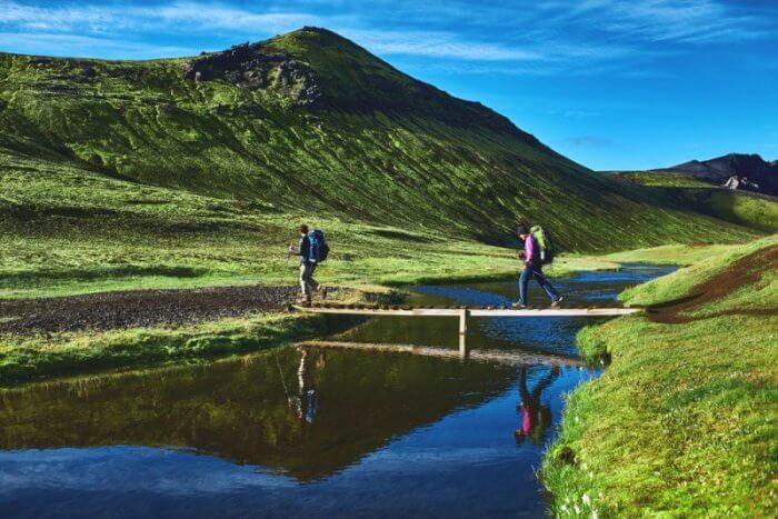 Camping in Iceland in March