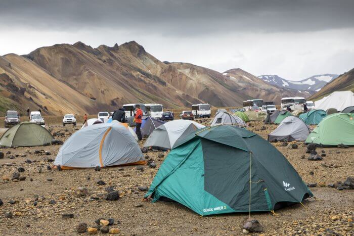 Camping In Iceland In September