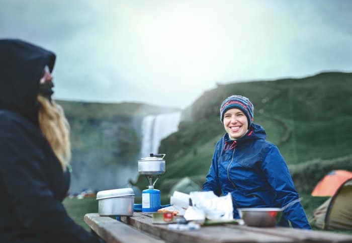 Camping in Iceland