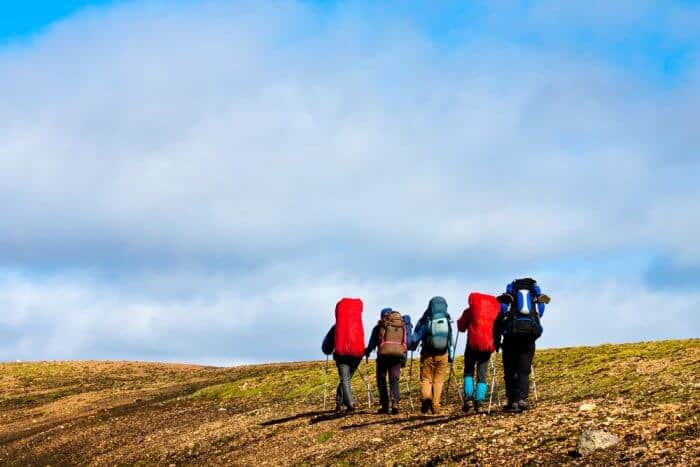 Camping in Iceland in August