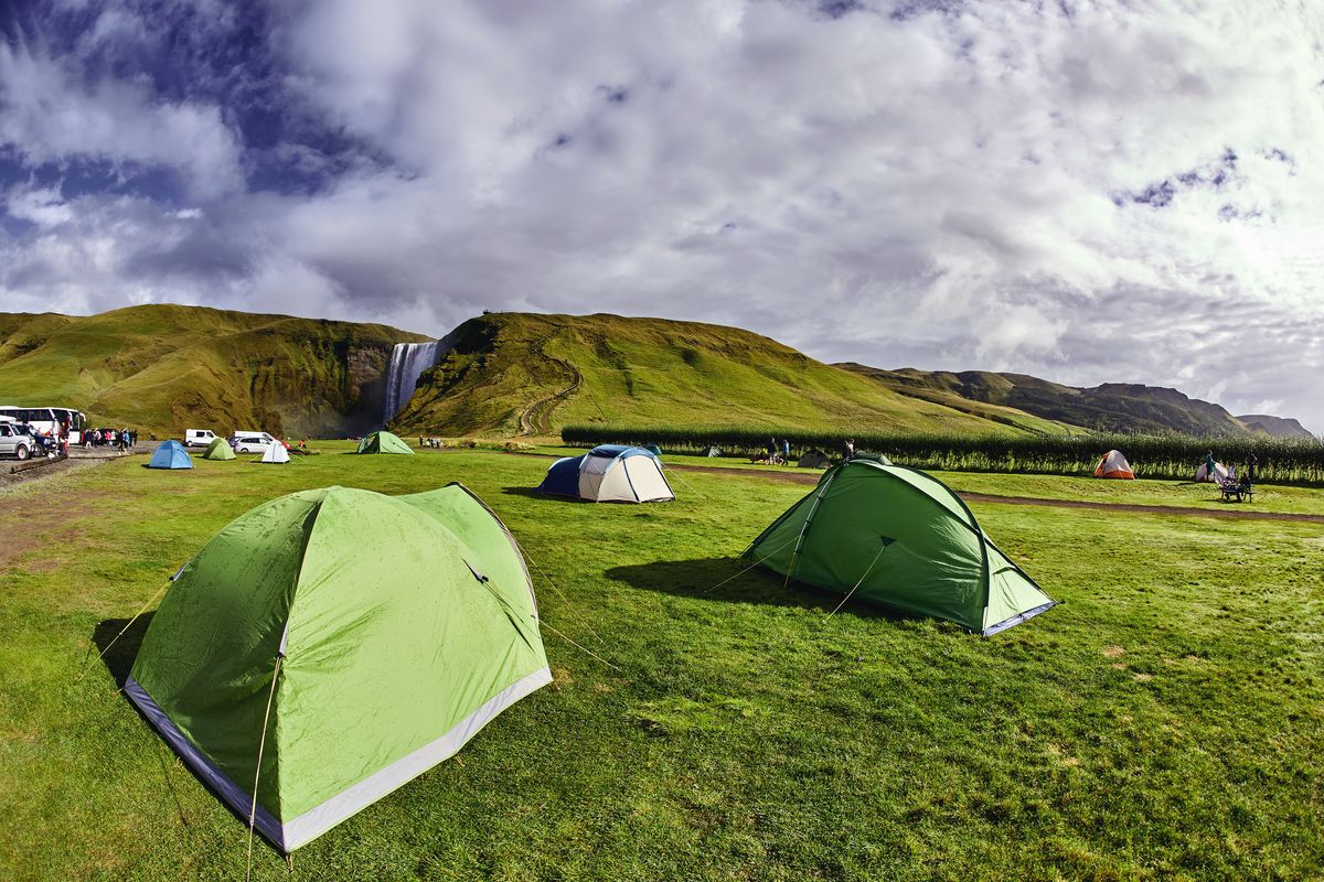 Skógafoss Campsite