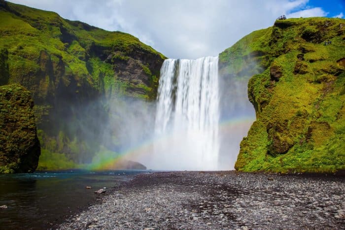 Skogafoss, one of the best waterfalls in Iceland
