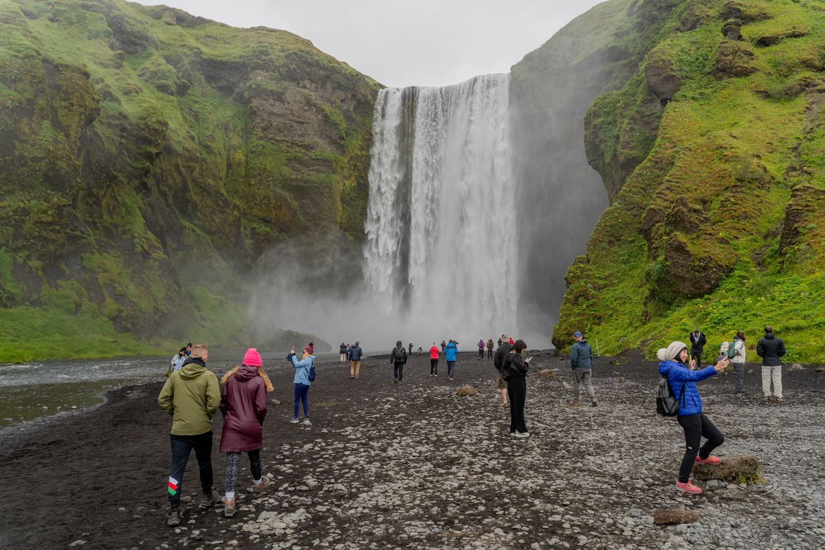 Skógafoss Waterfall