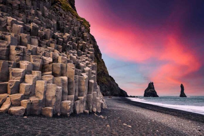 Reynisfjara black sand beach