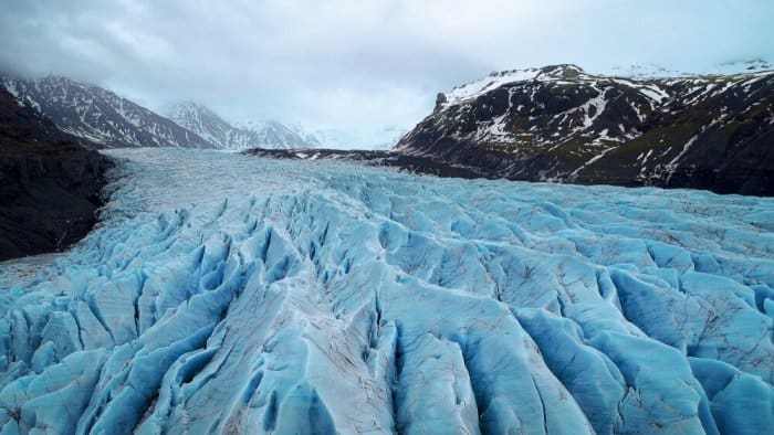 Hiking on the glacier is a popular activity in Vatnajökull National Park