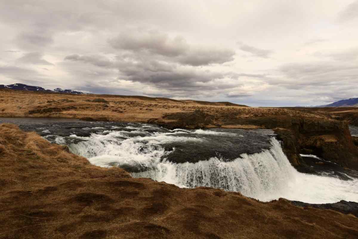 Reykjafoss, located in Skagafjörður