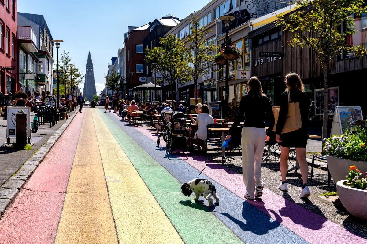Reykjavik in July